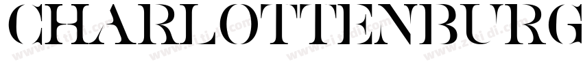 Charlottenburg Class字体转换